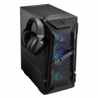 Carcasa ASUS TUF GAMING GT301 / no PSU / 3x120mm ARGB fan+ 1x120mm fan / ATX / Black thumbnav 4
