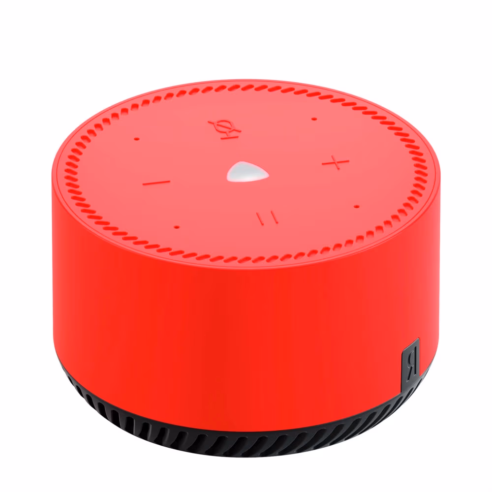 Портативная колонка Yandex Station Lite Bluetooth Speaker YNDX-00025, Red