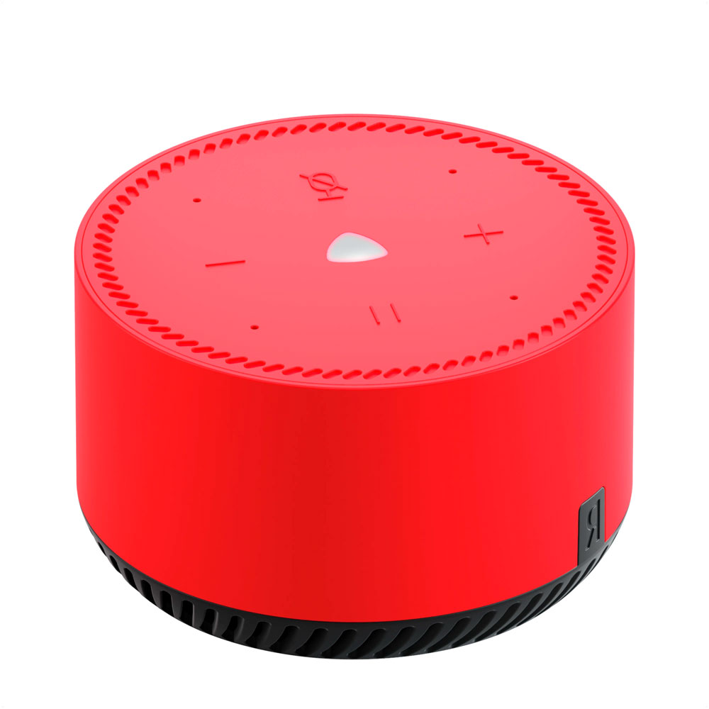 Портативная колонка Yandex Station Lite Bluetooth Speaker YNDX-00025, Red photo 1
