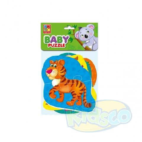 Baby Puzzle moale "Tigrisorul si prietenii" photo 1 Baby Puzzle moale "Tigrisorul si prietenii" photo 1