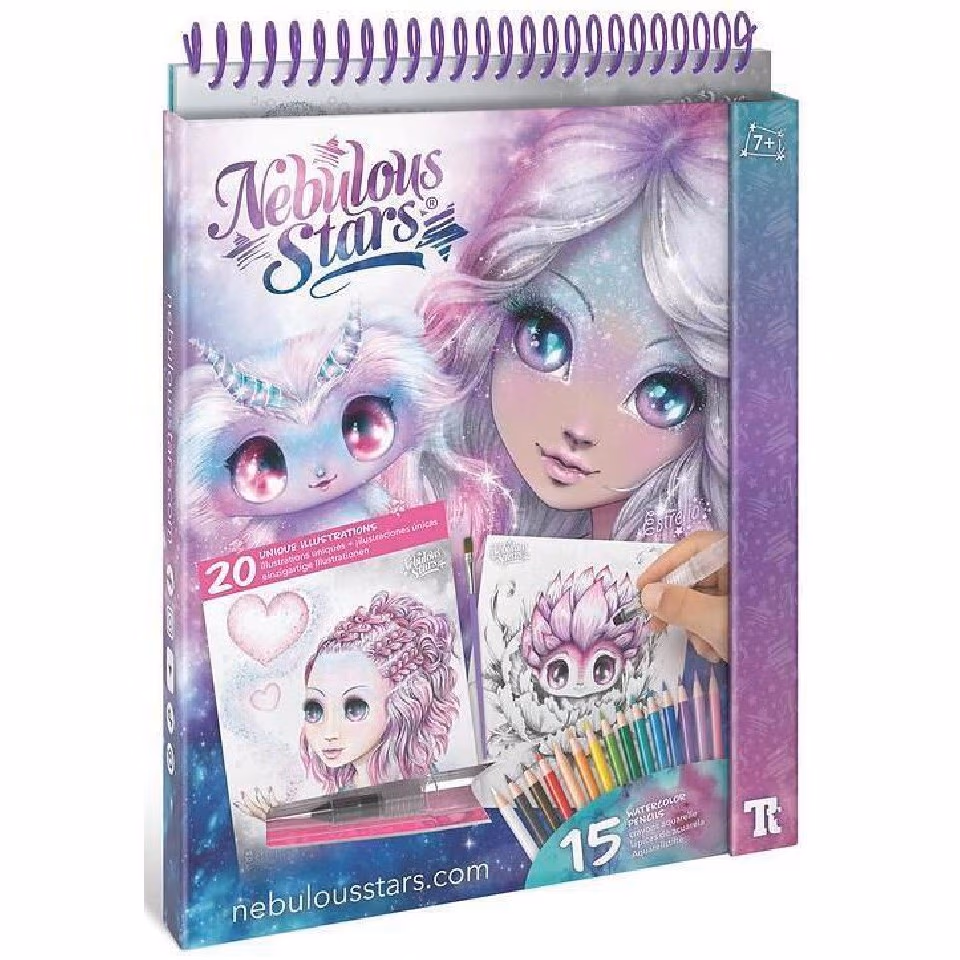 Nebulous Stars 11133 Watercoloring Book Set 