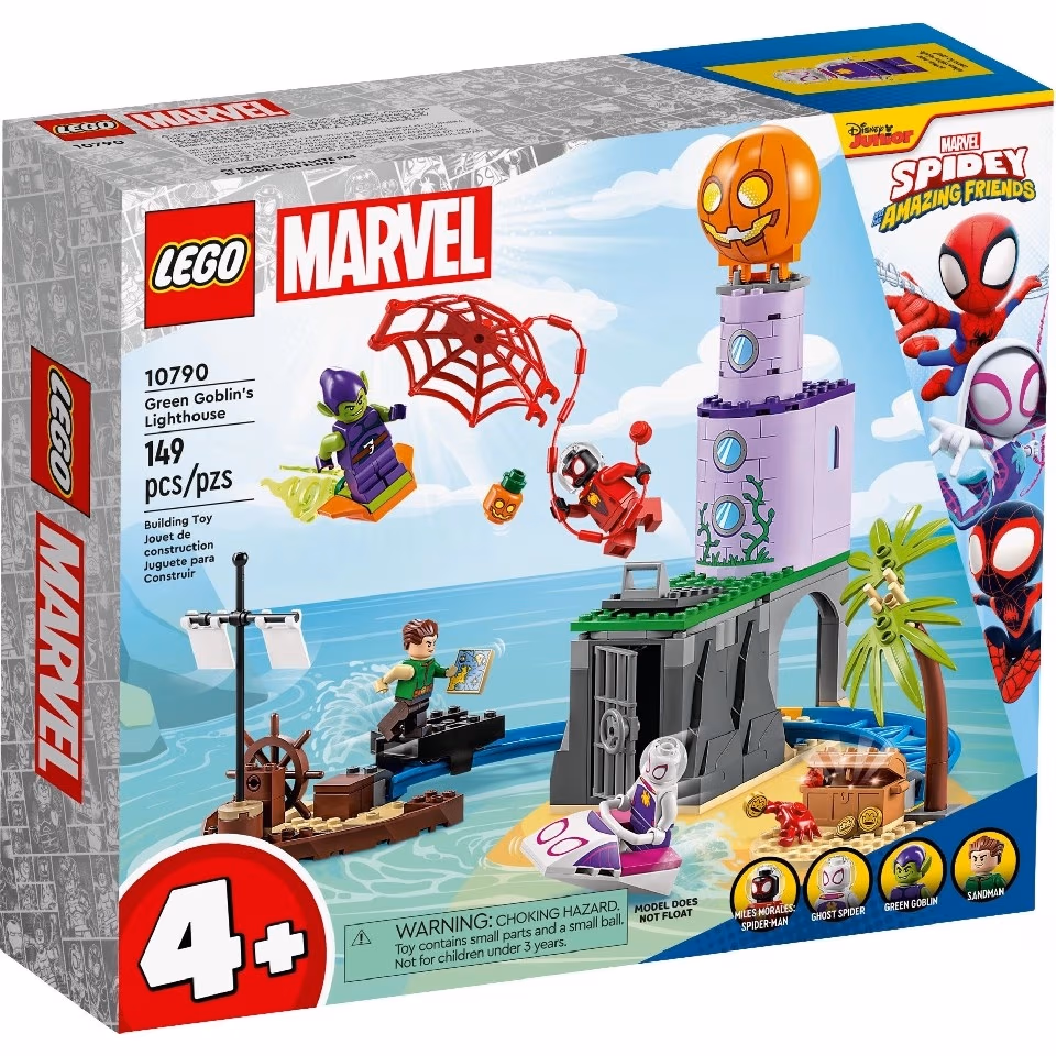 LEGO Marvel 10790 Team Spidey at Green Goblon's Lighthouse