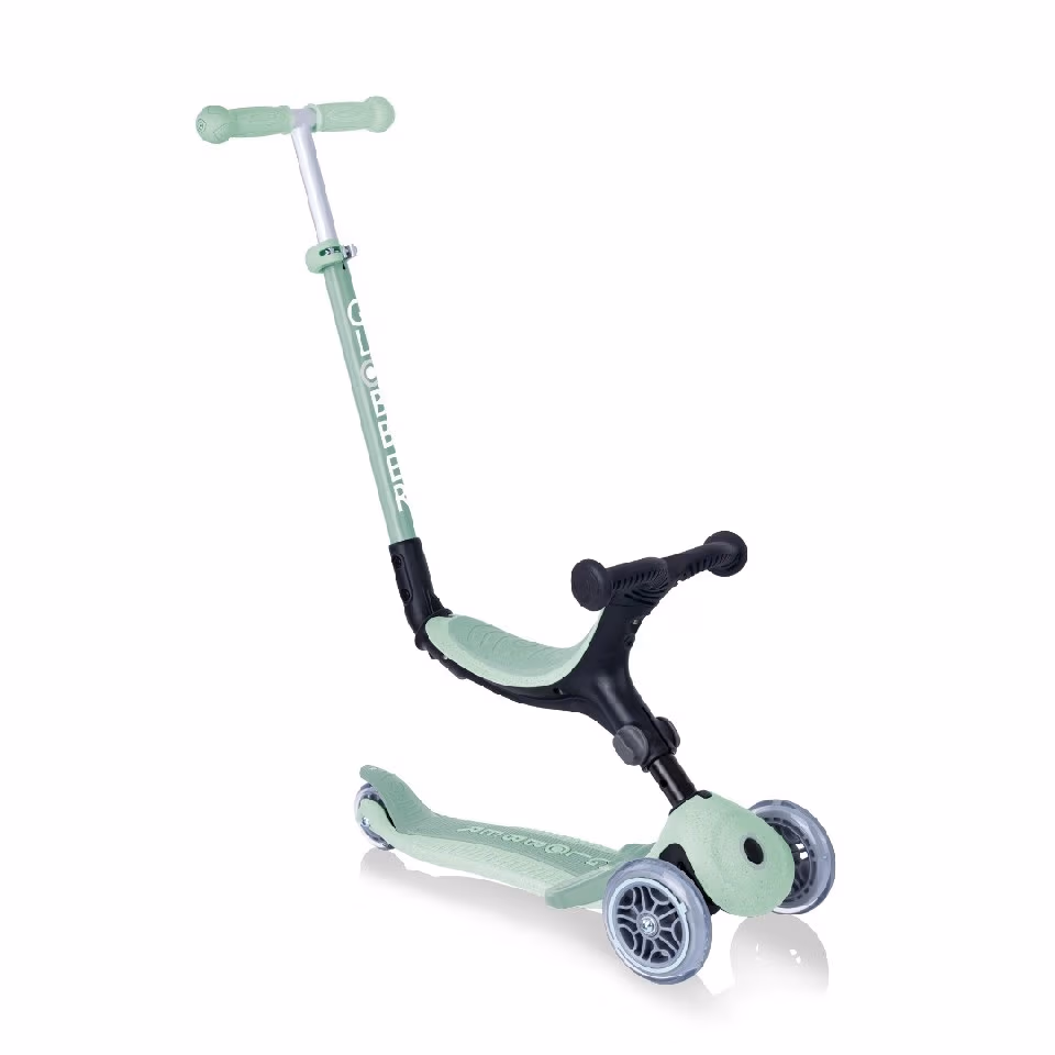 Globber NTGB0000694-505 Trotineta Go Up Foldable Plus, Eco Pistacho 