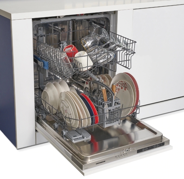 Посудомоечная машина встраиваемая Heinner HDW-BI6005A Белый / Комплектов /Полногабаритная photo 4