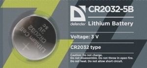 Baterie Defender CR2032-5B