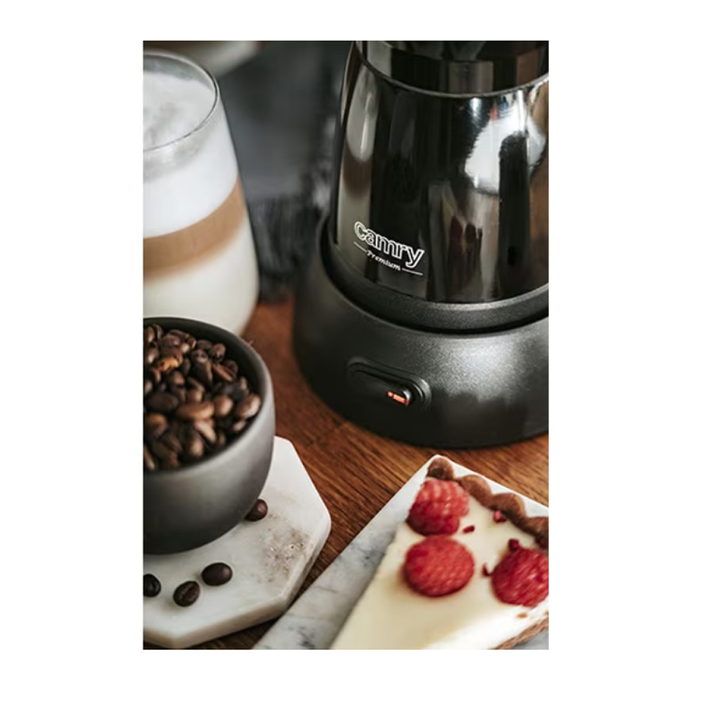 Cafetiera Camry CR4415b / 0.3 l / Moka / Macinata photo 8