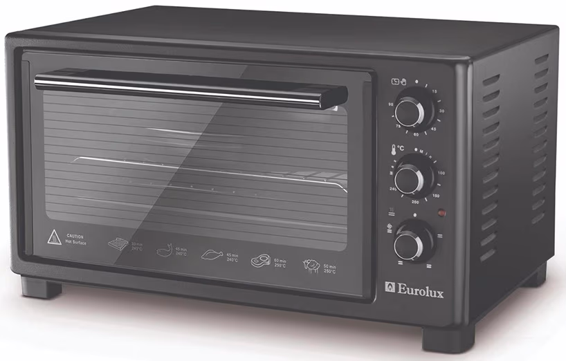 Cuptor electric Eurolux EMNK45B, 45 l, 11 W, Negru 