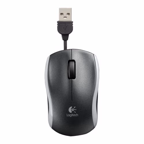 Проводная мышь Logitech M125 Black USB 