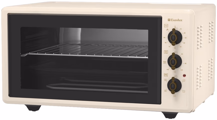 Cuptor electric Eurolux MOEMRGC45B, 45 l, 1400 W, Bej 