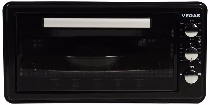 Cuptor electric Vegas VEO-8445B, 45 l, 1500 W, Negru 