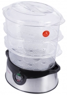 Пароварка Saturn STEC0105D, 9 л, Нержа.сталь с черным thumbnav 2