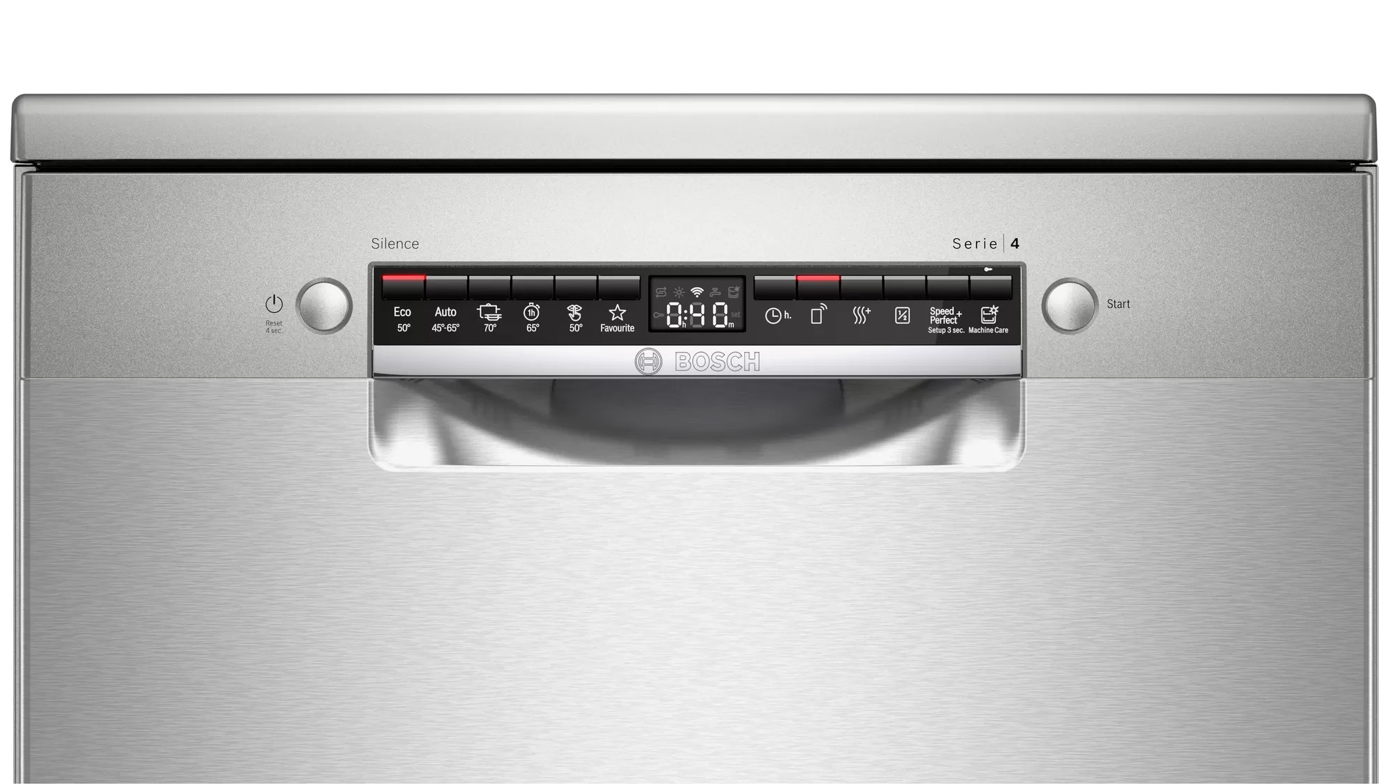 Masina de spalat vase Bosch SMS4HVI45E Inox /13 Seturi /De dimensiune completa photo 3