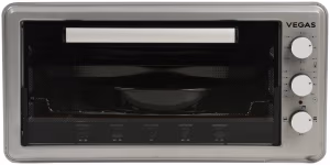 Электрическая печь Vegas VEO-8045G, 45 л, 1500 Вт, Нерж.сталь