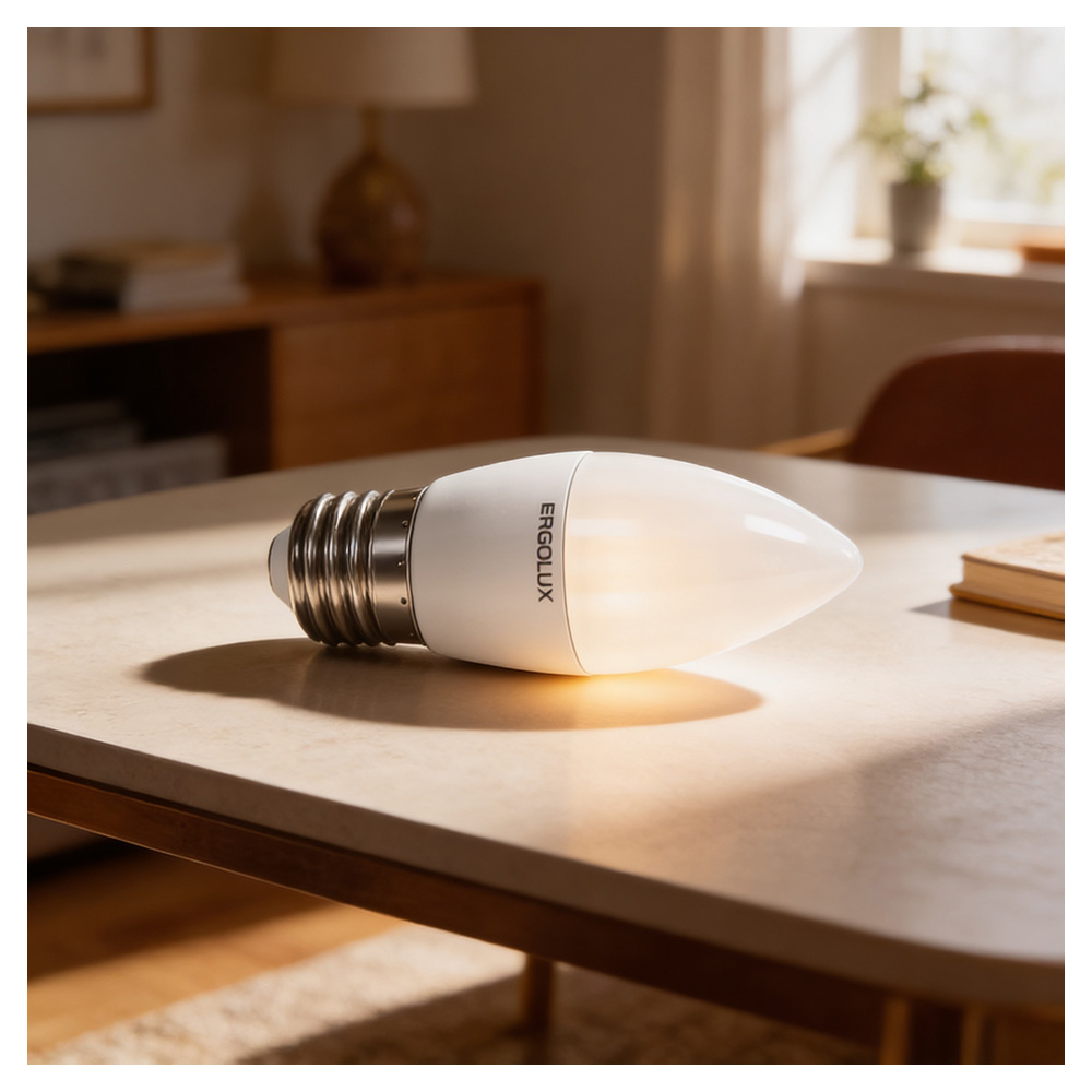 Bec econom Ergolux C35 7W E27 45K photo 6