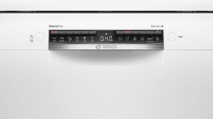 Masina de spalat vase Bosch SMS4HMW65K, 4 programe, 60 cm, A++, Alb thumbnav 2