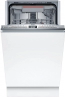 Посудомоечная машина встраиваемая Bosch SPV4EMX65K, 10 комплектов, 6программы, 44.8 см, A+, Серебристый