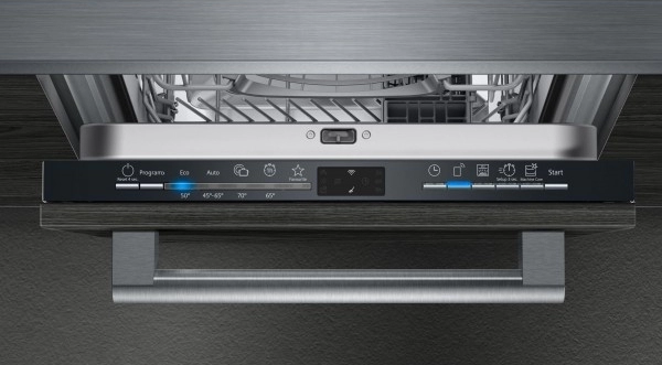 Посудомоечная машина встраиваемая Siemens SR61IX05KE, 9 комплектов, 4программы, 44.8 см, A+, Нерж. сталь