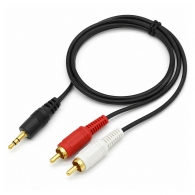 Кабель 3.5mm - RCA Eurolux 1017 RCA-JACK 1.5 M thumbnav 1