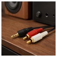 Кабель 3.5mm - RCA Eurolux 1017 RCA-JACK 1.5 M thumbnav 7
