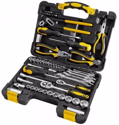 Набор инструментов Fieldmann FDG500365R 65 штук.  