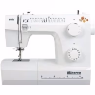 Masina de cusut Minerva M85V, 25 programe, Alb