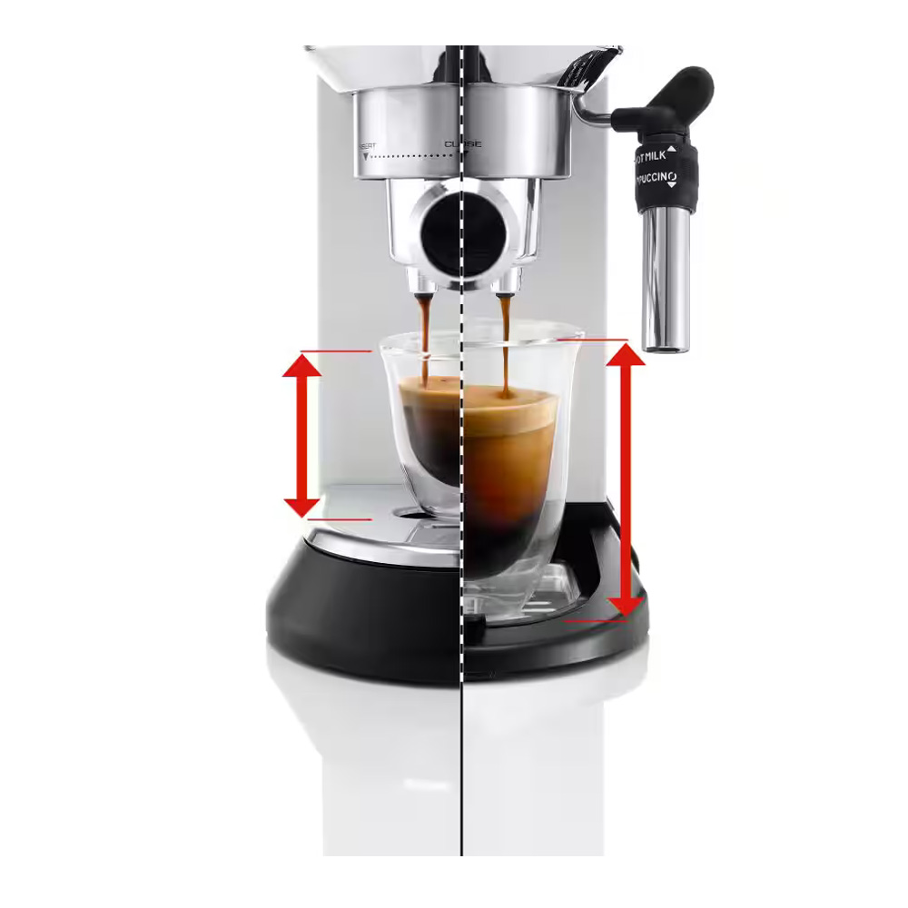 Кофеварка Delonghi EC 685.W / 1.1 л / Рожковая / Молотый photo 4