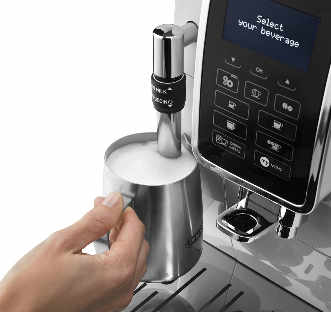 Aparat de cafea Espresso Delonghi ECAM350.35.W / 15 bar / Espresso photo 3