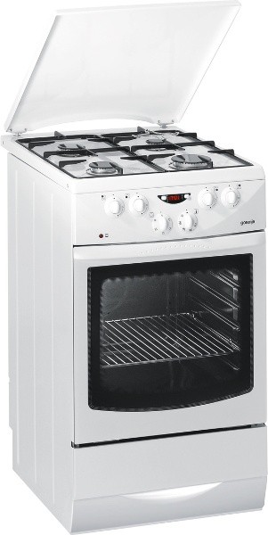 Газовая плита Gorenje K575W / 4 конфорок / 60 см / Белый photo 1