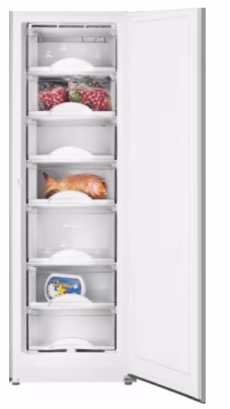 Морозильная камера Eurolux EU175X, 227 л, 170 см, A+, Серебристый 