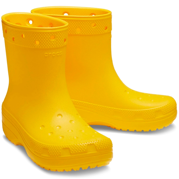 Cizme Crocs Classic Boot pt Femei / 39-40 / Galben photo 5