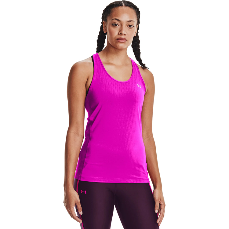 Maiou Under Armour UA HG Racer Tank / Femei / LG / Roz photo 3