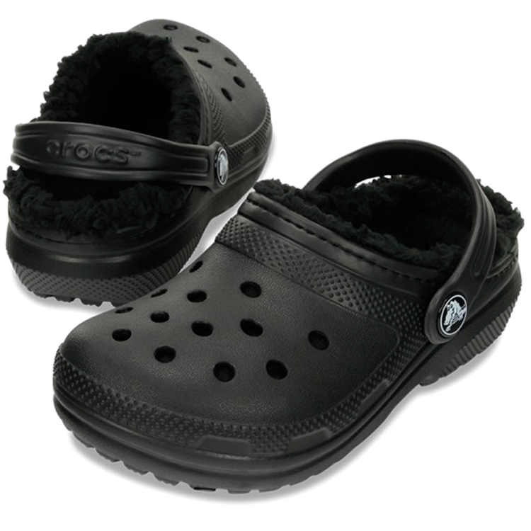 Slapi Crocs Classic Lined Clog K photo 2