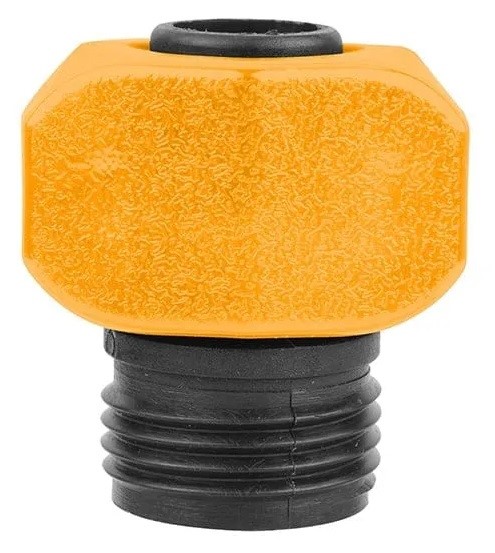 Conector pentru furtun 5/8-3/4 filet tata Tolsen photo 1 Conector pentru furtun 5/8-3/4 filet tata Tolsen photo 1