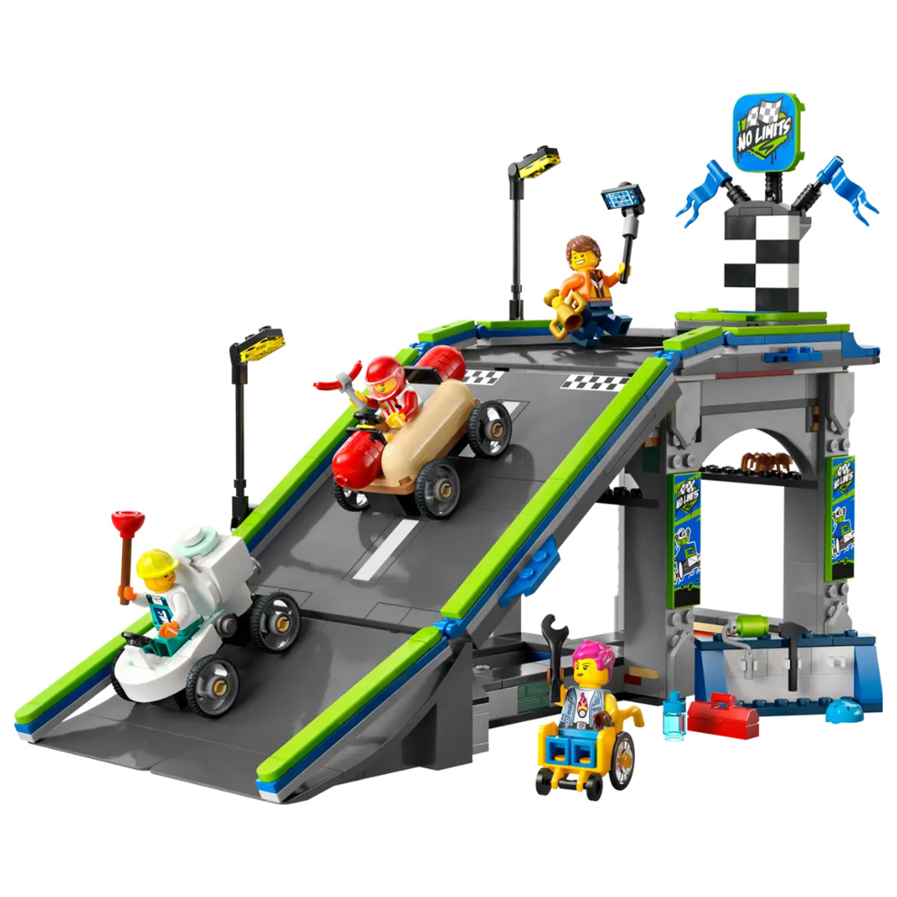 Конструктор Lego City No Limits: Race Car Ramp Track 60460  от 6+ лет photo 8