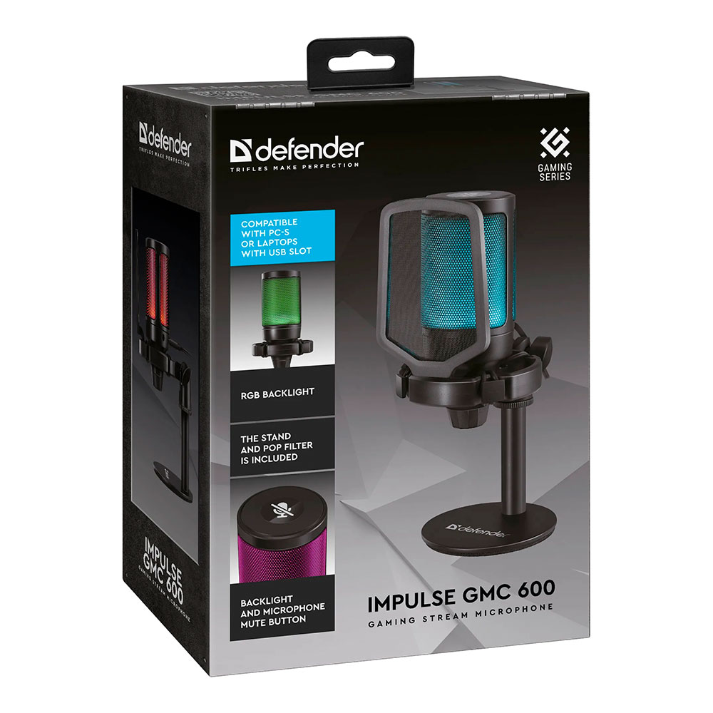 Microfon PC Defender Impulse GMC 600 photo 8