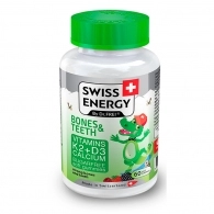 Витамины Swiss Energy Swiss Energy BONES  TEETH jelly N60