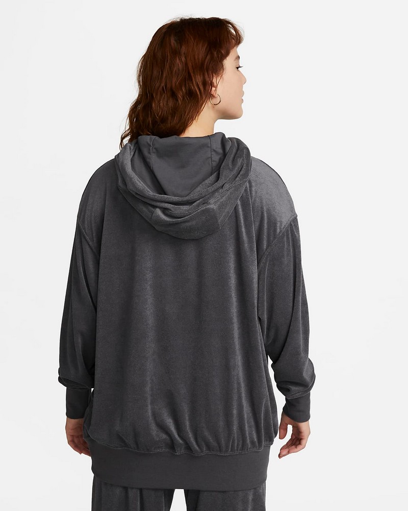 Hanorac Nike W NSW TRRY OS PO  HOODIE A2 M Gri Femei photo 2