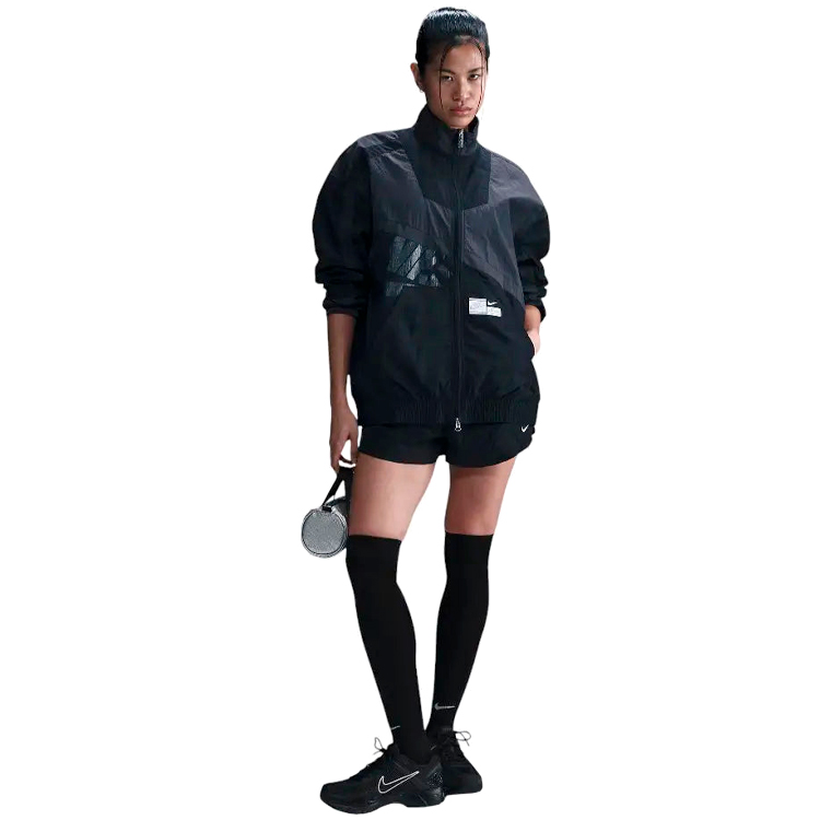 Hanorac Nike W NSW STREET WVN JKT L Negru Femei photo 2
