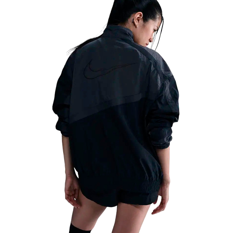 Hanorac Nike W NSW STREET WVN JKT L Negru Femei photo 4