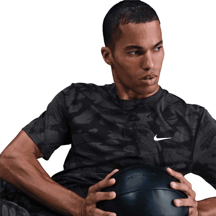 Tricou bărbătesc Nike M NK DF UV HYVERSE SS TOP PRIN L Negru photo 4