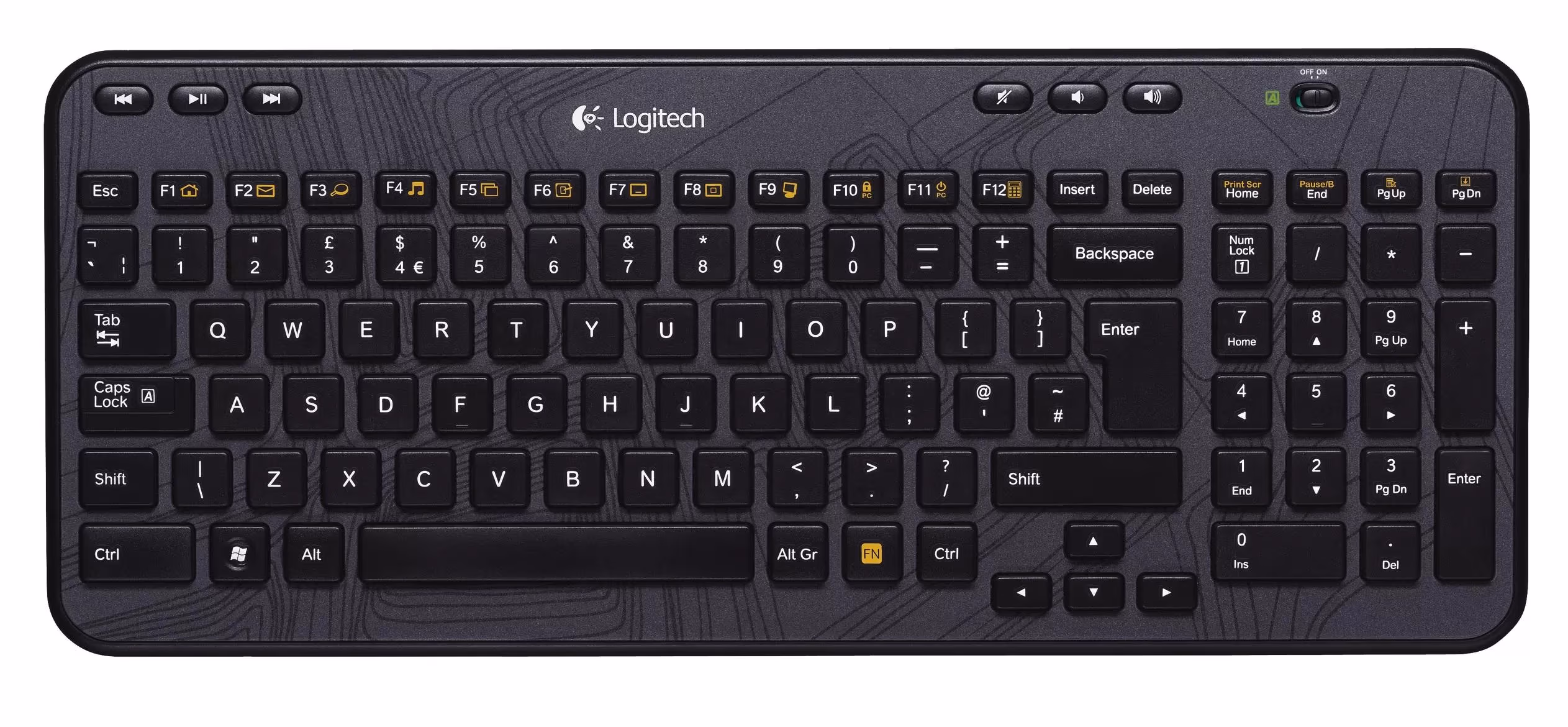 Клавиатура беспроводная Logitech K360 