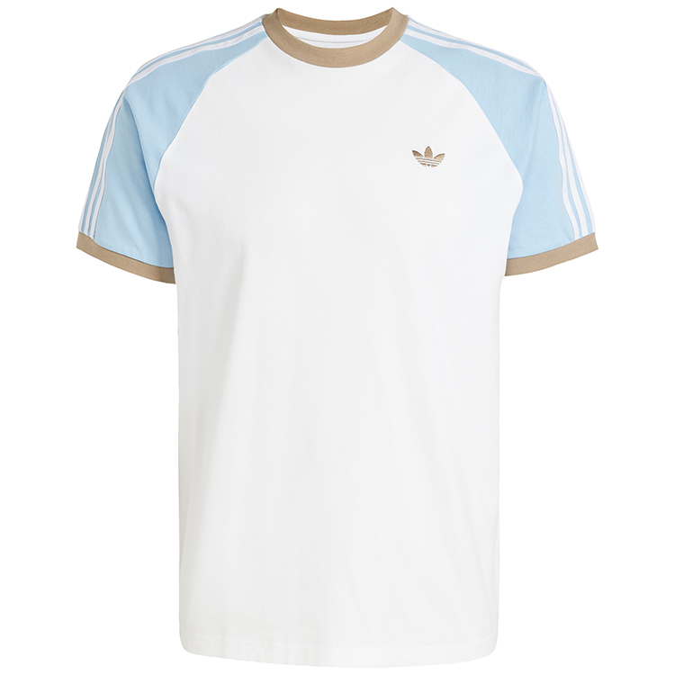 Tricou bărbătesc Adidas CALI TEE M Alb photo 4