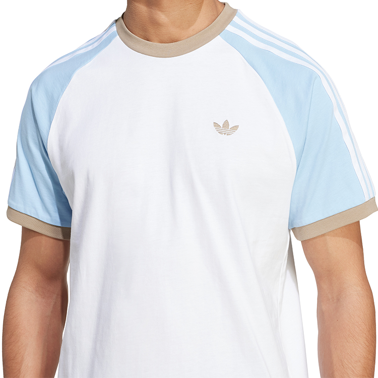 Tricou bărbătesc Adidas CALI TEE M Alb photo 6