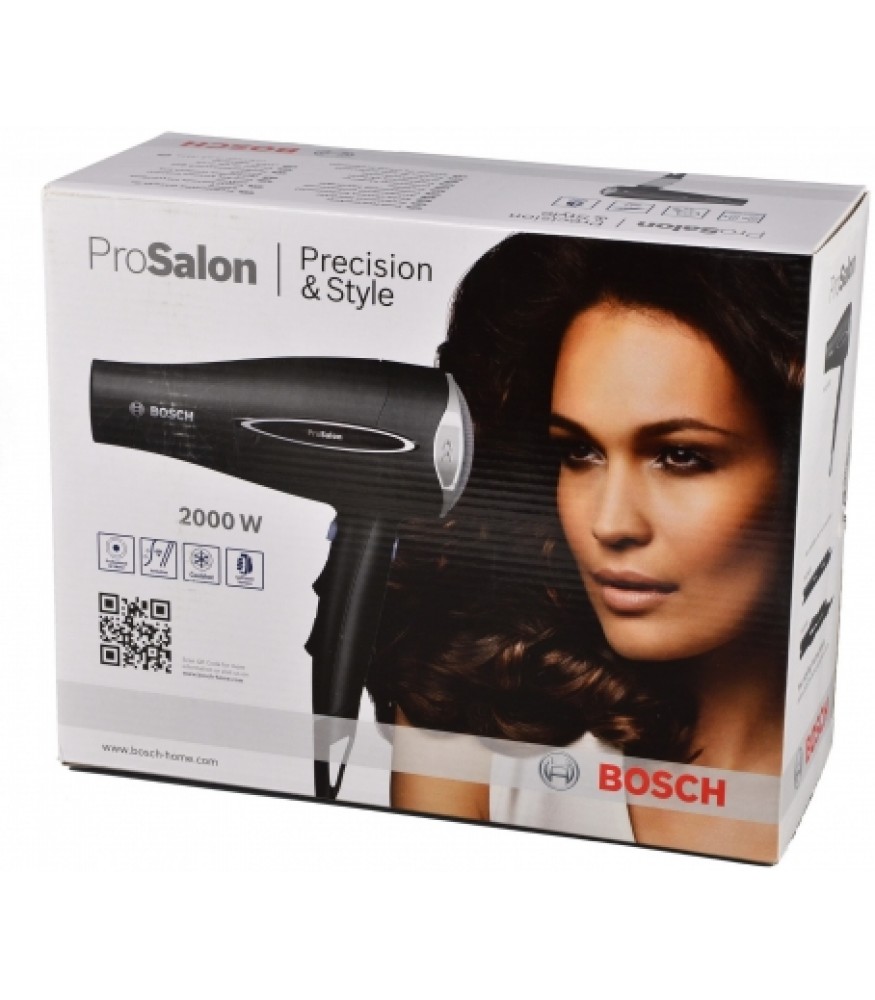 Uscator de par Bosch PHD9760 2000W Negru photo 6