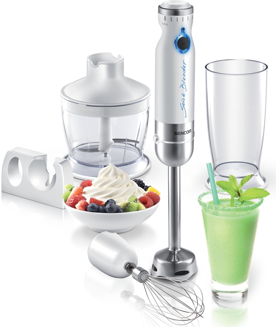 Blender Sencor SHB 4360, 800 ml, 2 trepte viteza, Alb photo 1