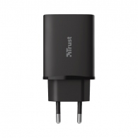 Trust Qmax 30W Ultra-Fast Dual USB Wall Charger with QC3.0, Fast-charge at maximum speed with up to 12W power or ultra-fast charge with up to 18W power with QuickCharge 3.0, Total output power (max): A, W 30W thumbnav 2