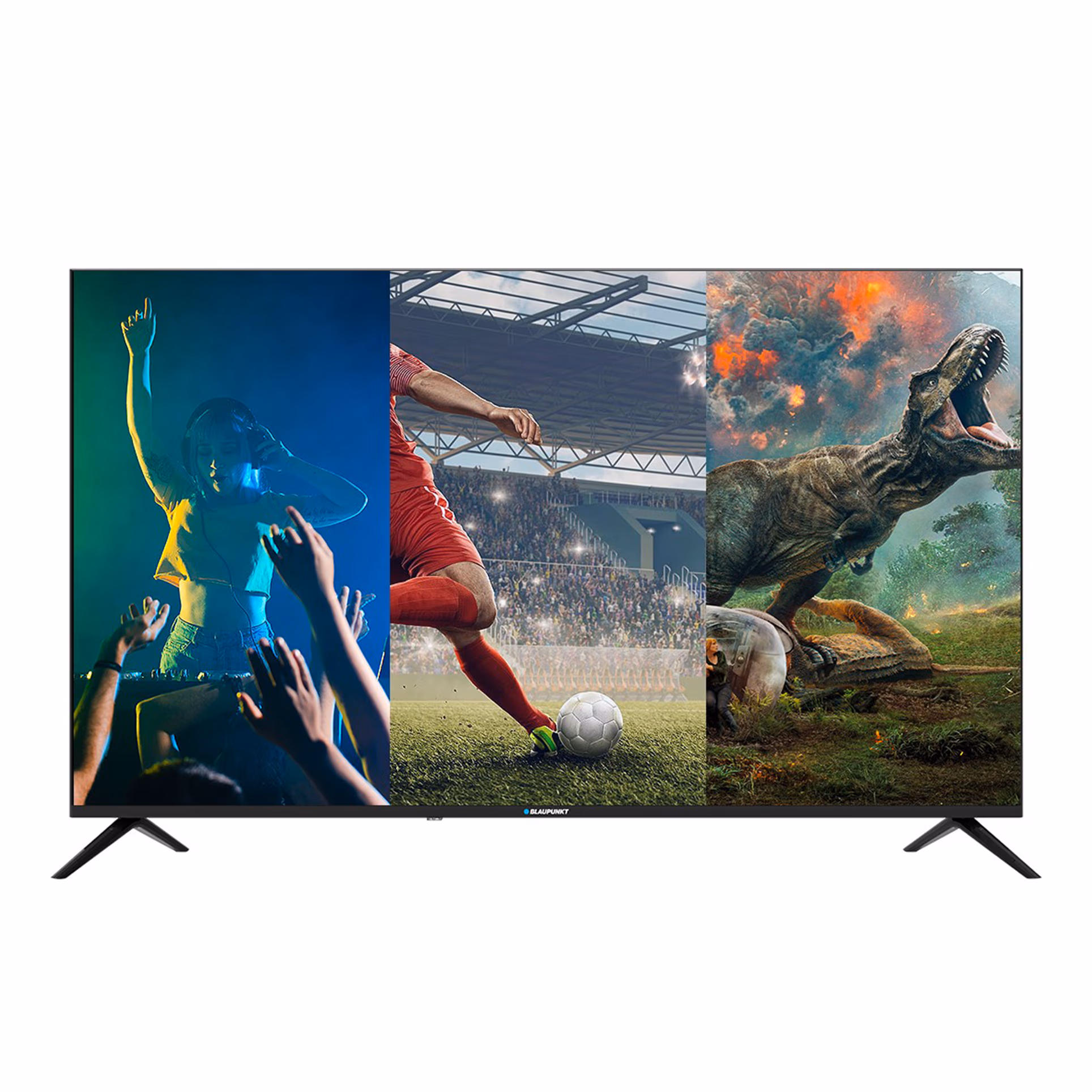 58" LED TV Blaupunkt 58UN265T, Black (3840x2160 UHD, SMART TV (Android TV OS) 