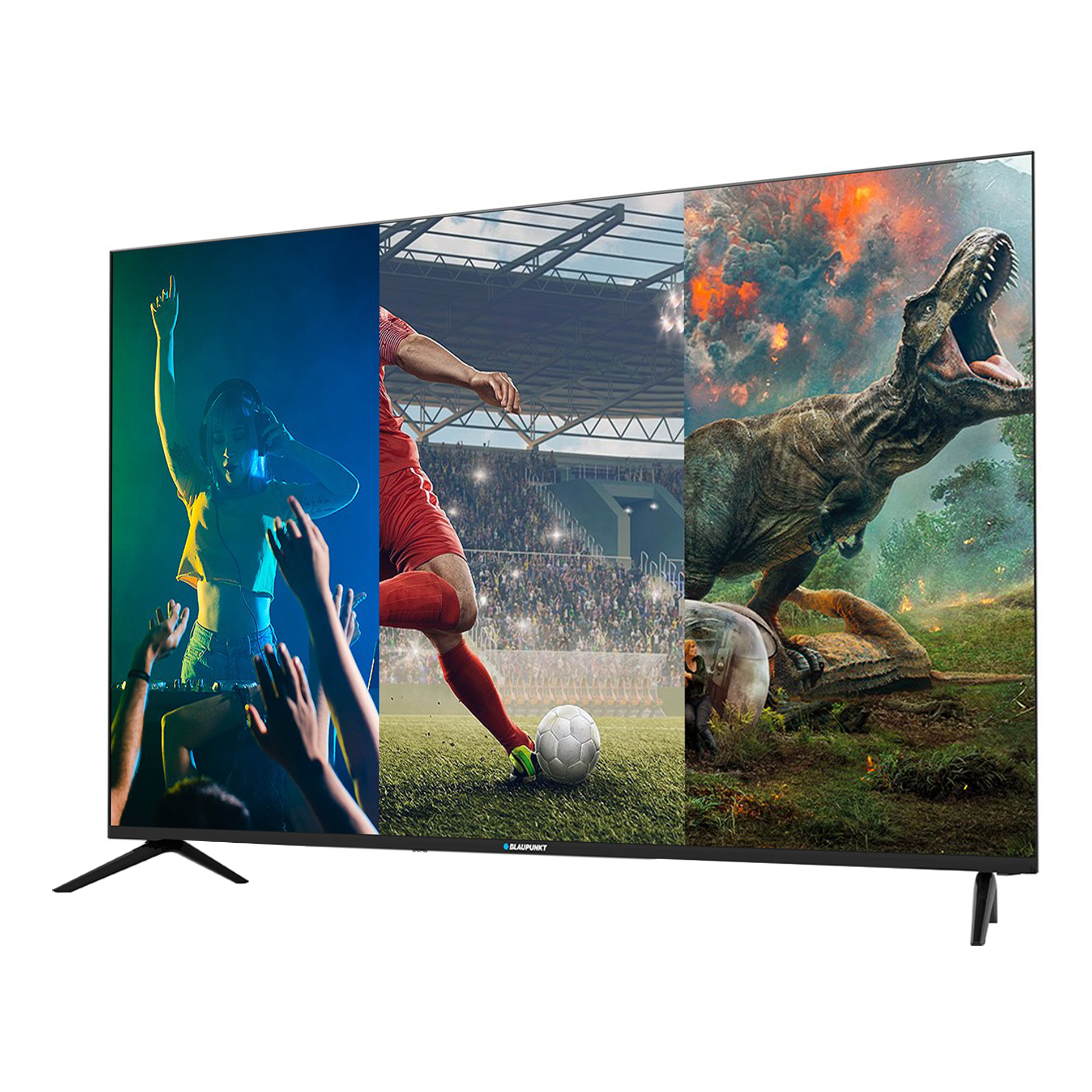 58" LED TV Blaupunkt 58UN265T, Black (3840x2160 UHD, SMART TV (Android TV OS) photo 2
