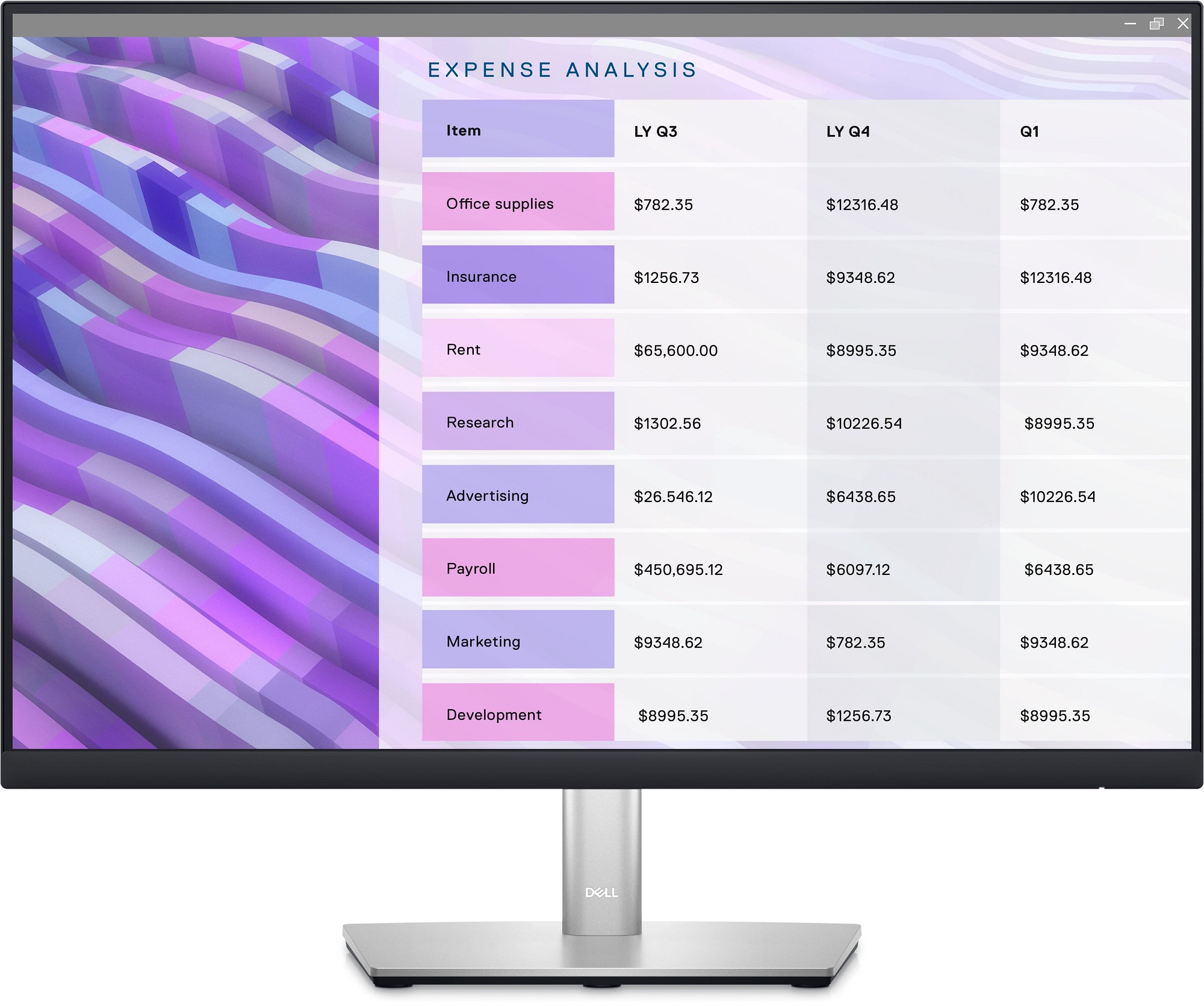 24.1" DELL IPS LED P2423 Ultrathin Bezel Black (5ms, 1000:1, 300cd, 16:10, 1920x1200, 178°/178°, VGA, DVI, DisplayPort, HDMI, Pivot, Height-adjustable, USB Hub: USB3.0 x 2, USB2.0 x 2, VESA ) photo 1