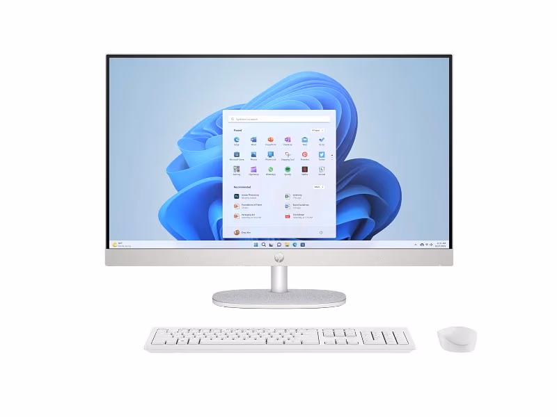 All-in-One PC 27.0” HP 27-cr2048ci/  Intel Core Ultra 7 255U/ 16GB/ 512GB SSD/ Shell White